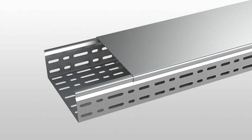 E-Line CTK Geçmeli Kapaklı Daldırma Galvaniz Kablo Kanalı